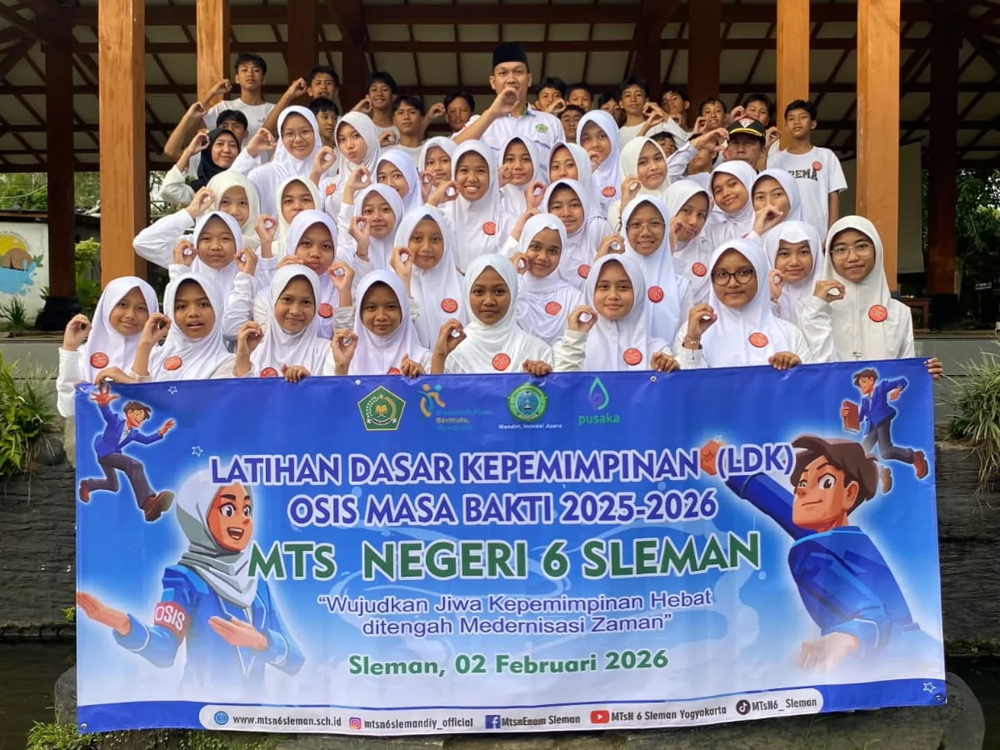 LDK OSIS MTsN 6 Sleman: Wujudkan Jiwa Kepemimpinan Hebat di Tengah Modernisasi Zaman