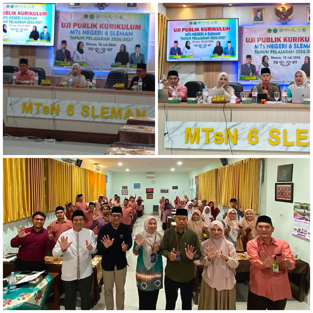 Uji Publik Kurikulum MTsN 6 Sleman 2026: Kabid Penma Kanwil DIY Soroti Program Prioritas Madrasah