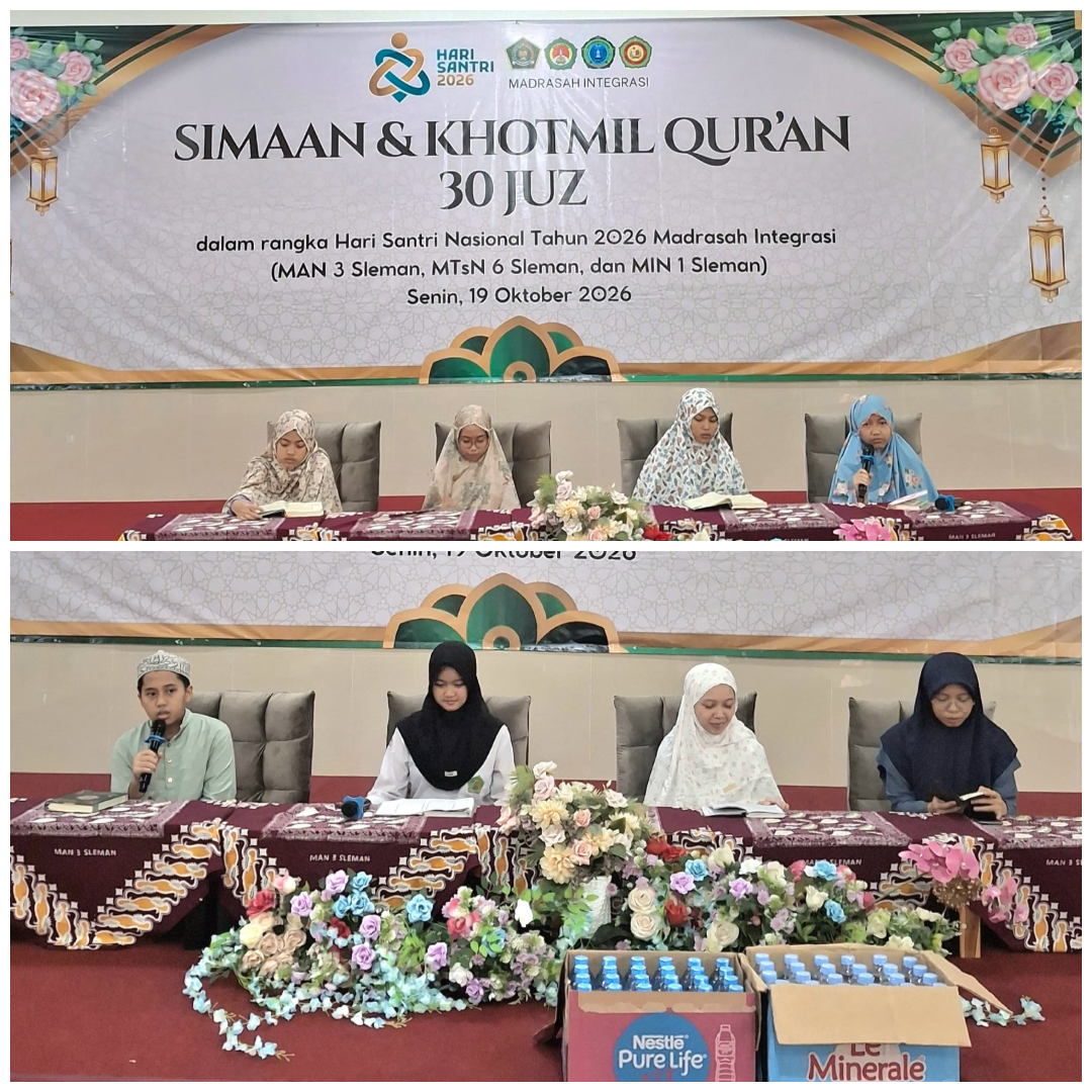 Semarak Hari Santri 2026, Madrasah Integrasi Gelar Simaan dan Khotmil Qur’an 30 Juz
