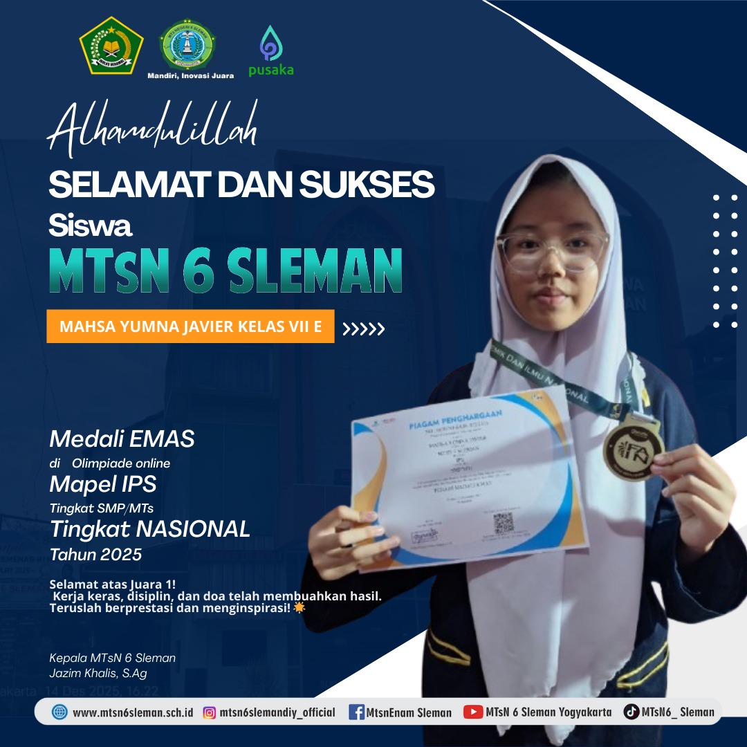 logo MTs Negeri 6 Sleman