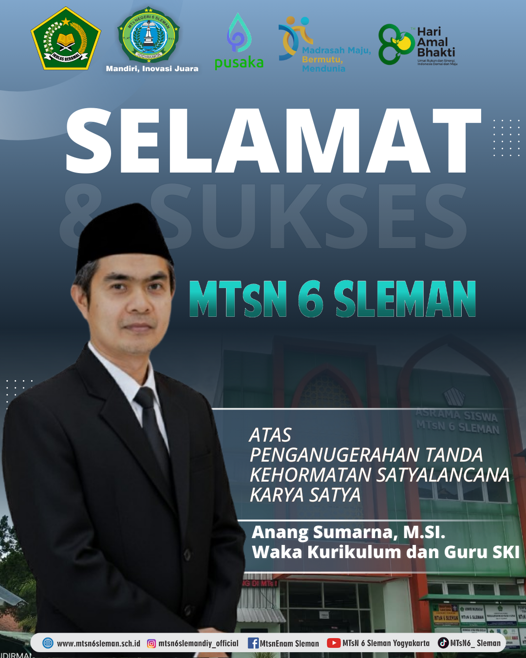logo MTs Negeri 6 Sleman